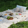 Picnic Blanket Outdoors For Picnic Or Traveling